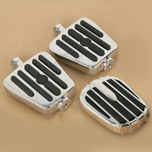 Cubierta de Pedal de freno de <span class=keywords><strong>Moto</strong></span>, XF2906372-01, reposapiés para Harley Ultra Limited <span class=keywords><strong>Dyna</strong></span> Touring - Product Image 2