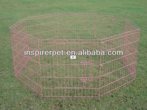 al aire libre cerca del perro del animal doméstico de alambre con <span class=keywords><strong>la</strong></span> pluma 8 paneles - Product Image 1