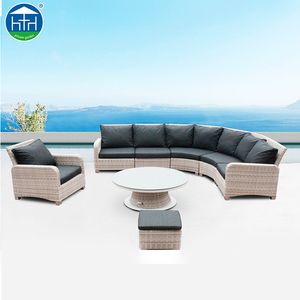 DW-SF315 Dernière Conception Étanche Extérieure Jardin Poly Rotin Canapé Meubles - Product Image 2