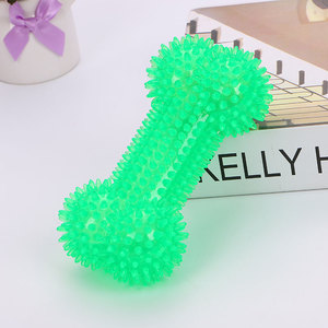 <span class=keywords><strong>2021</strong></span> mejor venta de alta calidad Spiky Chew TPR juguetes para perros hueso de <span class=keywords><strong>perro</strong></span> para la dentición - Product Image 5