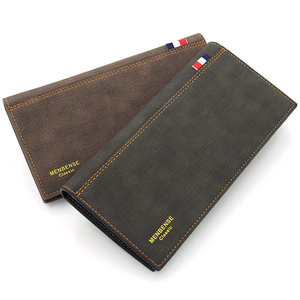 Portafoglio <span class=keywords><strong>da</strong></span> <span class=keywords><strong>Uomo</strong></span> Vintage di Lusso OEM con Logo, Chiusura Aperta, Fodera in Poliestere, Impermeabile, Lungo, per Uso Quotidiano - Product Image 2