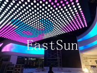 Elevadores DMX para Iluminación de Escenario, Luz Cinética de Bola LED DMX512, Motor DMX Orbisfly