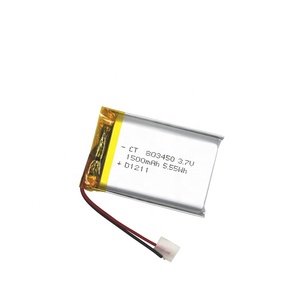 IEC 62133 CB المعتمدة بطارية ليبو 3.7v 1500mah بطارية قابلة للشحن CTANG <span class=keywords><strong>803450</strong></span> - Product Image 1