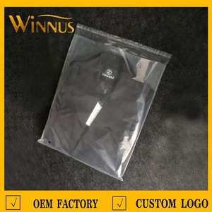 <span class=keywords><strong>Sac</strong></span> d'emballage de vêtements avec impression de logo personnalisé sacs en plastique PE écologique avec joint auto-adhésif et <span class=keywords><strong>colle</strong></span> transparente - Product Image 3