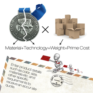 Personal Memorial personalizada estudiantes universitarios Metal Bespoke medallas recompensa - Product Image 5
