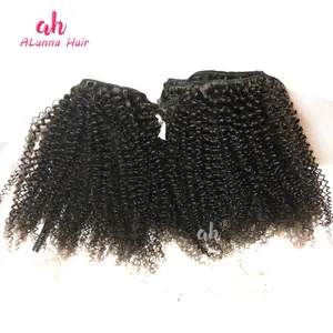 Bán Buôn Chất Lượng Tốt Nhất 12A Tóc Người Extensions Hot Bán 100% Nguyên Chưa Qua Chế Biến Con Người Trinh Nữ Mông Cổ 3C4A Kinky Xoăn Tóc