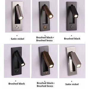 مصباح جداري LED داخلي مدمج لغرفة النوم، مصباح قراءة بجانب السرير، مصباح جداري قابل للطي، إضاءة جدارية قابلة لتعديل الزاوية للفنادق والمقاهي - Product Image 3