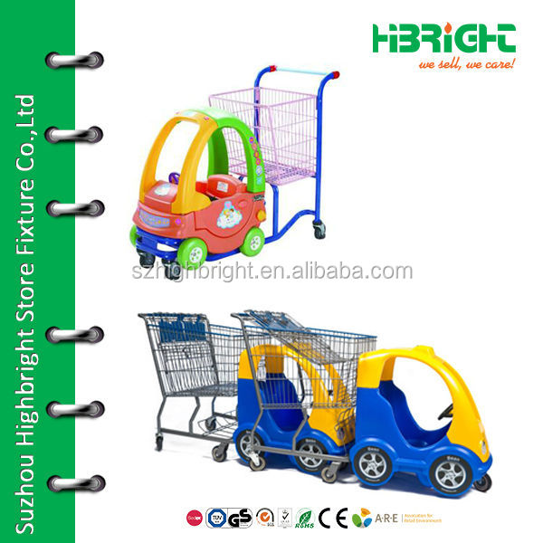 Детская тележка для торгового центра
