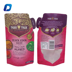 Logotipo personalizado, embalaje líquido, bolsas de PE, bolsas de embalaje con forma de pie, pico falso para crema facial, superficie de impresión de huecograbado - Product Image 5