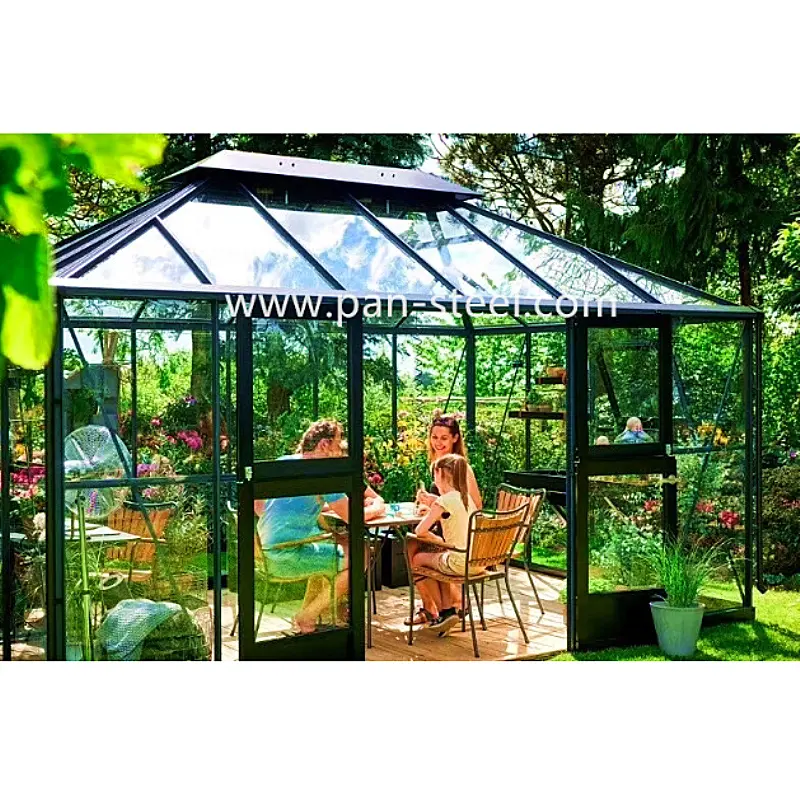 New arrival Steel Structure sunlight room sun room for europe villa garden