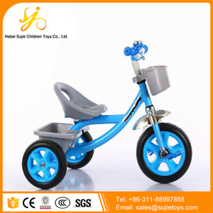 Simple bebé paseo en triciclo <span class=keywords><strong>coche</strong></span> azul/<span class=keywords><strong>Trike</strong></span> inteligente bebé juguetes Tuk 2-5 años /Marco de acero niño triciclo con precio - Product Image 1