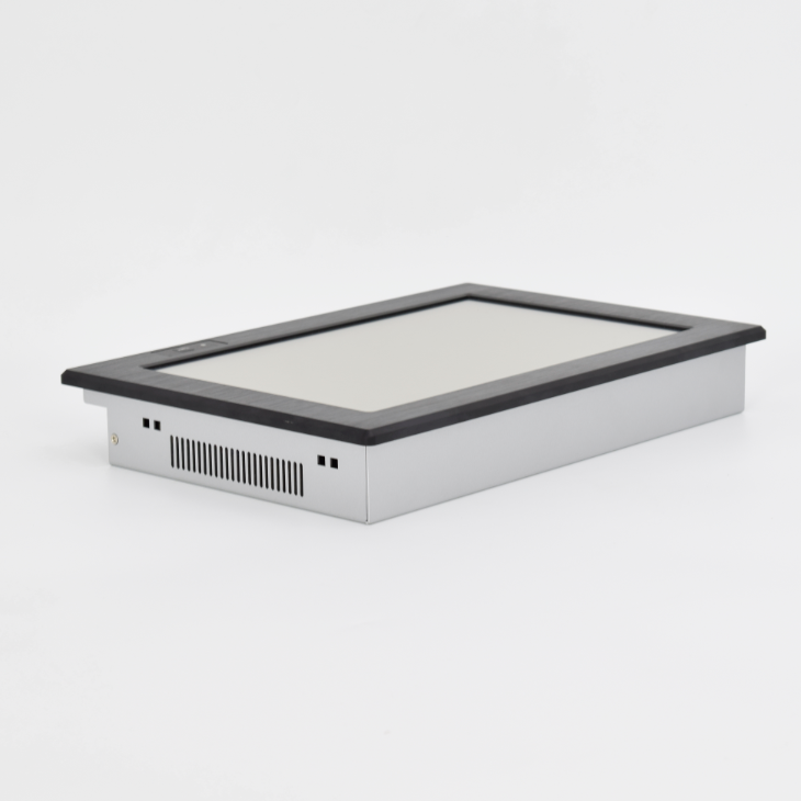 Безвентиляторный встроенный компьютер J1900, промышленный компьютер 12,1 дюйма