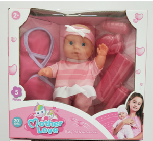 בפועל תינוק בובת צעצוע תינוק פיפי סיליקון Reborn בובת ערכות עם האכלה אבזר - Product Image 4