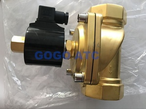 GOGO 2 voies en laiton normalement ouvert grandes électrovannes d'eau de 2 pouces pour l'irrigation prix bon marché 220v Ac 50mm zéro pression démarrage haute qualité - Product Image 5