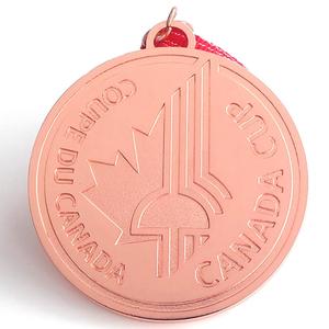 Medalla de tenis de mesa y voleibol deportiva artesanal de Metal barata personalizada con barra de cinta para recuerdos - Product Image 3