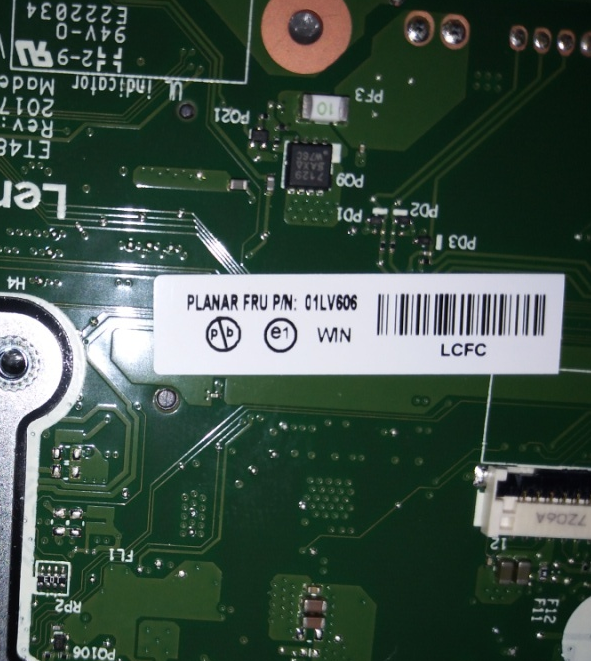 01LV606 материнская плата для thinkpad T480S Системные платы i7-8550U 8GB TPM2 UMA