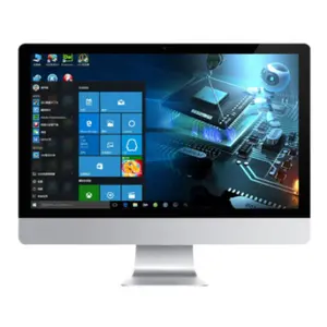 Meegopad מפעל זול מחיר 23.6 אינץ SSD & HDD dual core Intel i5 10 נקודת מגע מסך win10 כל ב מחשב אחד