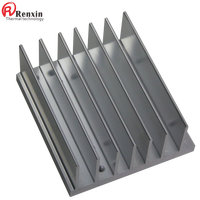 Dissipateur thermique flexible en aluminium série 6000 pour amplificateur de puissance avec service de découpe
