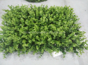 china paisaje de pared nuevo estilo al por mayor cercas verticales decoración hojas de <span class=keywords><strong>eucalipto</strong></span> <span class=keywords><strong>artificial</strong></span> estera del boj - Product Image 6