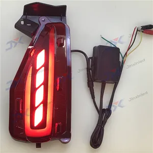 Süper Parlak Otomobil Kırmızı Lens LED Fren Lambaları Araba Kuyruk Reflektör Tampon Işık
