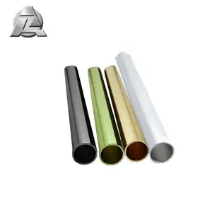 1 inç od anodize renkli ekstrüde alüminyum alaşımlı boru boru