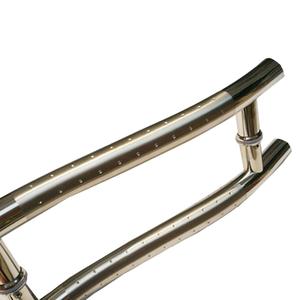 Trang Trí Phụ Kiện Cửa <span class=keywords><strong>S</strong></span> Shape Rắn Rỗng Bằng Thép Không Gỉ 304 Tay Nắm Cửa - Product Image 3