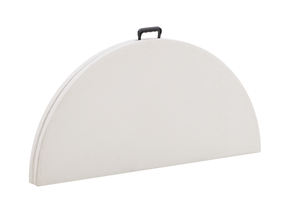 4ft Thiết Kế Mới Có Thể Gập Lại Nhựa Bảng Trắng <span class=keywords><strong>Folding</strong></span> Trong <span class=keywords><strong>Half</strong></span> Round <span class=keywords><strong>Trestle</strong></span> Bàn Ăn Và Ghế Cho Các Sự Kiện Đám Cưới - Product Image 2