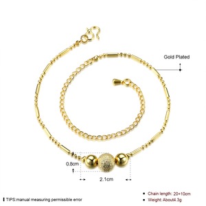 2017 सुंदर सोने पायल डिजाइन सोने पायल नई डिजाइन पायल महिलाओं के लिए - Product Image 4