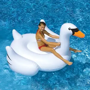 Оптовая продажа, надувной бассейн в виде белого лебедя для взрослых