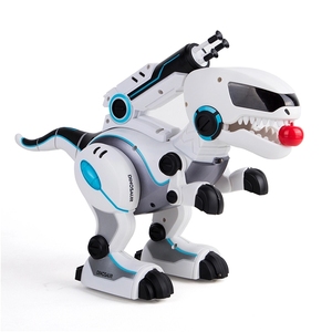 RC Robot Dinosaure Télécommande Intelligente Tyrannosaurus Modèle Avec D'alimentation Musique Marche Fonction de Programmation Électrique Jouet - Product Image 1