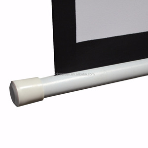 100inch 120 "16:9 200x200cm cơ giới điện cuộn lên màn hình chiếu/Matte trắng màn hình máy chiếu với từ xa - Product Image 4