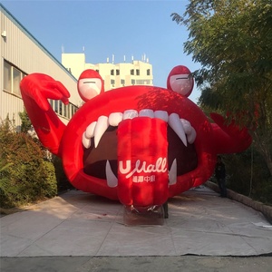 नेत्रगोलक के साथ विशाल inflatable मुंह गुब्बारा - Product Image 6