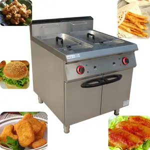 Frango frito fazer mistura de farinha máquina de frango frito frango frito máquina de cozinhar