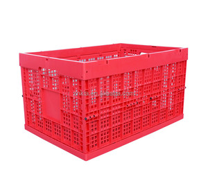 60x40x33cm Heavy Duty Plastic <strong>Stackable</strong> <strong>Baskets</strong> for Fruits - Product Image 6
