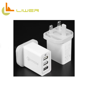 <span class=keywords><strong>Chargeur</strong></span> mural USB <span class=keywords><strong>Anker</strong></span> 3 ports QC3.0 à charge rapide 30W avec prise US EU UK pour Samsung S10, Note et <span class=keywords><strong>iPhone</strong></span> <span class=keywords><strong>13</strong></span> - Product Image 5