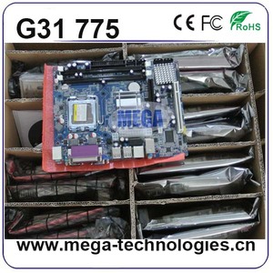 컴퓨터 데스크탑 마더 보드 G31 lga 775 <span class=keywords><strong>ddr2</strong></span> 듀얼 코어 i3 775 cpu - Product Image 1