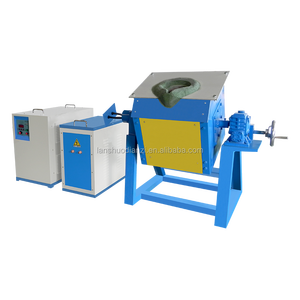 Fourneau de fusion à <span class=keywords><strong>induction</strong></span> pour la petite fusion de cuivre de rebut, best-seller, 50 kg - Product Image 2