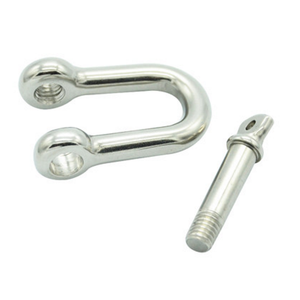 Mini <span class=keywords><strong>manille</strong></span> à arc en acier inoxydable, équipement de marine, 10 pièces - Product Image 6