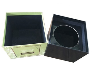 Boîte à bougies carrées personnalisées avec inserts, design créatif, boite d'emballage de bougies parfumées, impression personnalisée, 20 pièces - Product Image 1