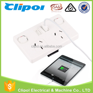 Australia caravana doble Polo PowerPoint USB con doble puerto USB toma para <span class=keywords><strong>Camper</strong></span> autocaravana - Product Image 1