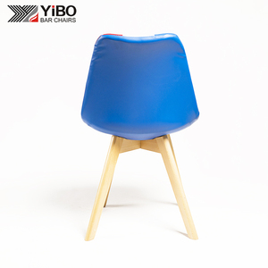 Lujo simplicidad tela de Cachemira cuatro patas Silla de comedor - Product Image 4
