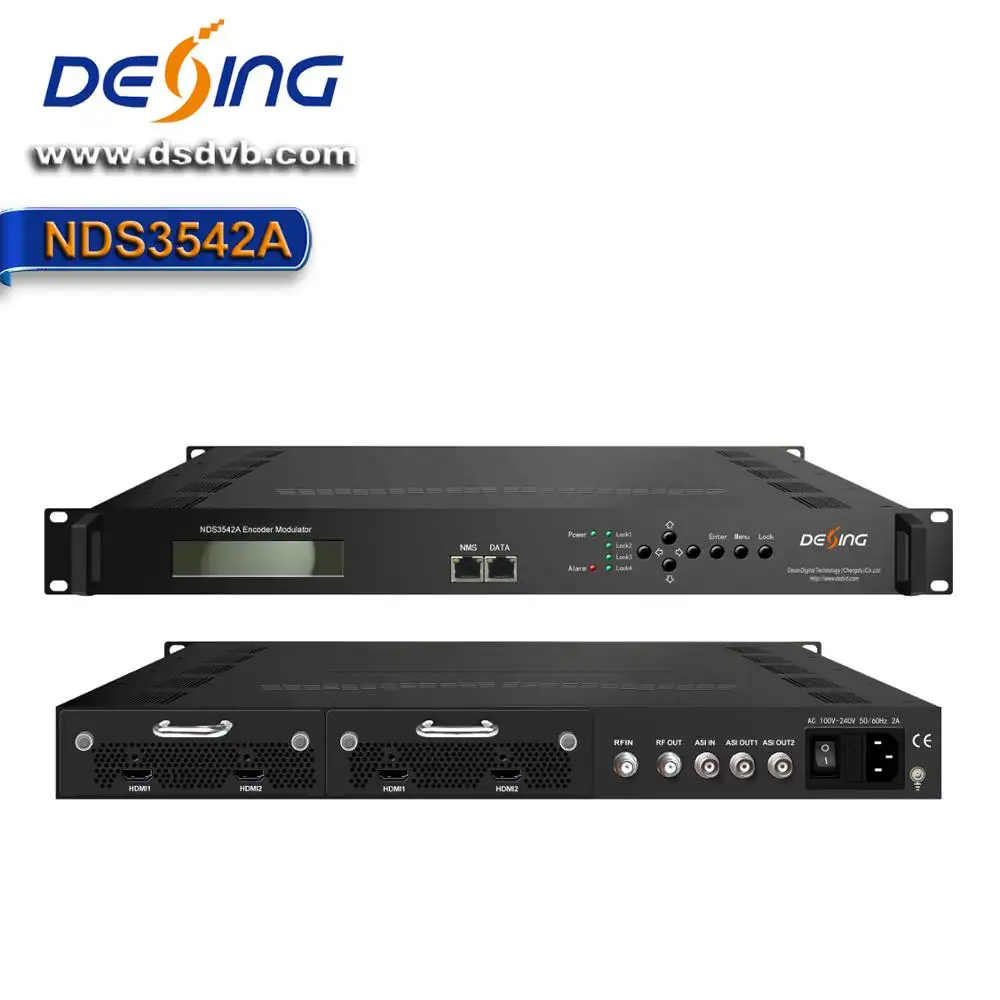 HdmiกับRFโมดูเลเตอร์เข้ารหัส(DVB-C/DVB-T/ATSC/ISDB-T RFออกสำหรับตัวเลือก)