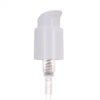 Luxus weiße Kosmetik verpackung Creme Lotion Pumpe Behandlungs pumpe 24/410