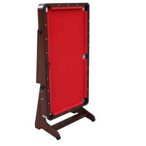 6 ayak boyutu katlanır bilardo Snooker masası promosyon bilardo masası katlanır - Product Image 6