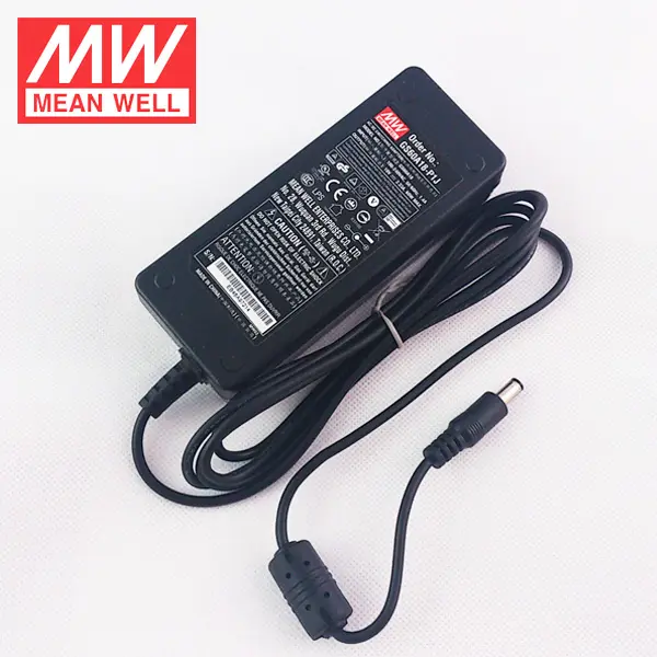 Meanwell 15V DC Power Adapter GS60A15-P1J 60W 15 Volt 4A Laptop Power Supply