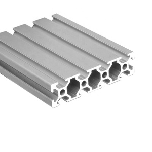 All'ingrosso profilo di estrusione di alluminio industriale di alta qualità 2080 T Slot 6063 T5 in argento anodizzato 6000 serie taglio quadrato - Product Image 3