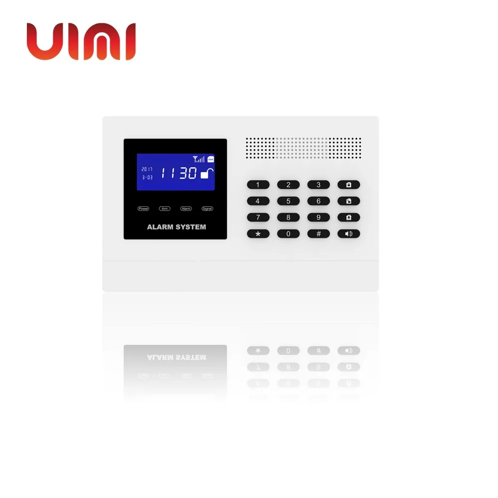 12v wifi intelligent gsm alarm system home security