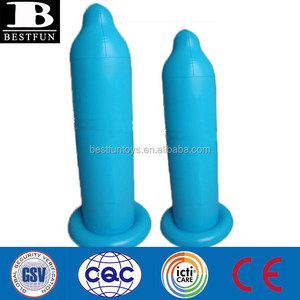 Langlebiges PVC großes aufblasbares Kondom Display Kunststoff großes gefälschtes Kondom sprengen Luft tänzer für die Förderung - Product Image 2