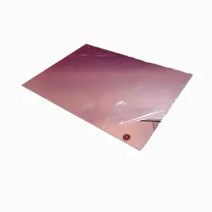 Anti-scratch Flexible Rose Gold Acrylic <strong>Mirror</strong> <strong>Sheet</strong> for Decorate - Product Image 1