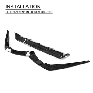 De fibra de carbono G30 de parachoques del coche difusor para BMW G31 G38 <span class=keywords><strong>M</strong></span> 2018-2019 - Product Image 4